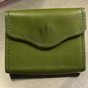 New Portland Leather Pine small Bozeman Wallet
